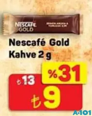 NESCAFE GOLD KAHVE 2 G